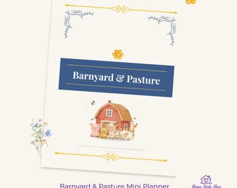 Barnyard & Pasture Mini Planner: Chicken, Goat, Cow, Vet Records PDF Download