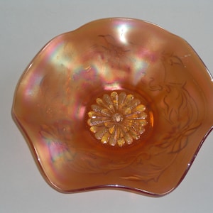 Vintage Northwood Carnival Glass Bowl