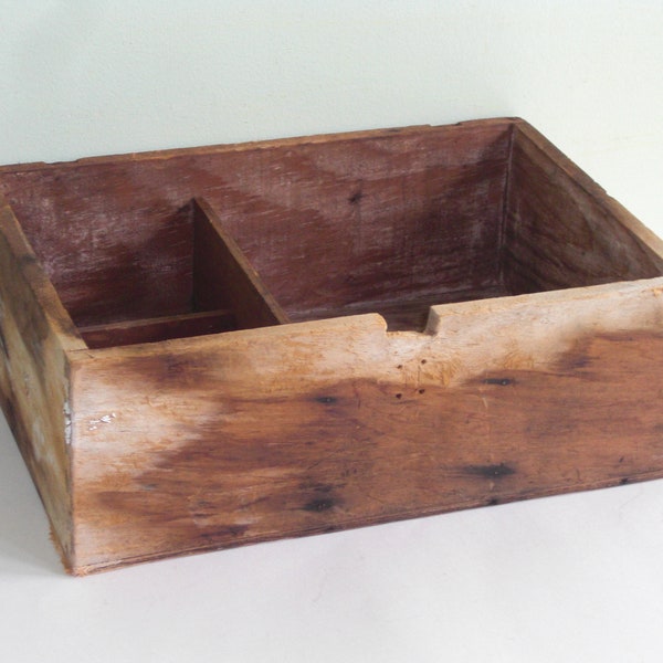 Antique Wood Box - Etsy
