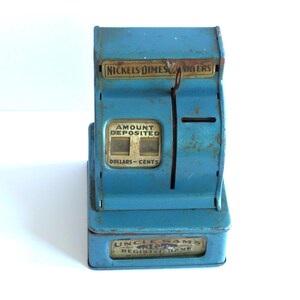 Vintage Metal Toy Cash Register - Etsy
