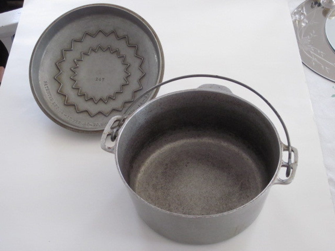 Vintage Wagner Ware Aluminum Drip Drop Roaster 7 Etsy