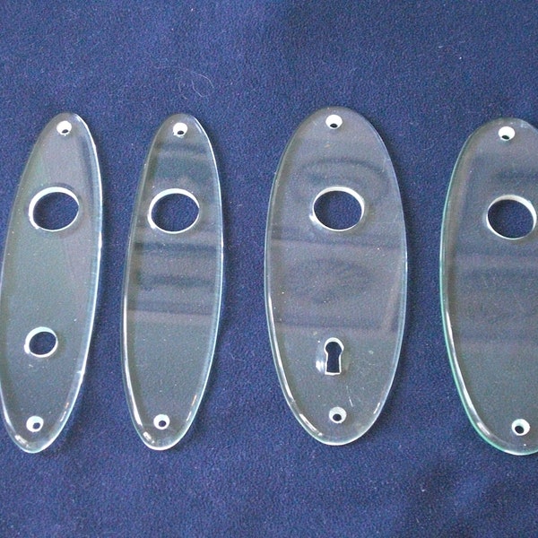 Glass Knob Backplate Etsy