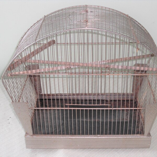 Wire Bird Cage Etsy