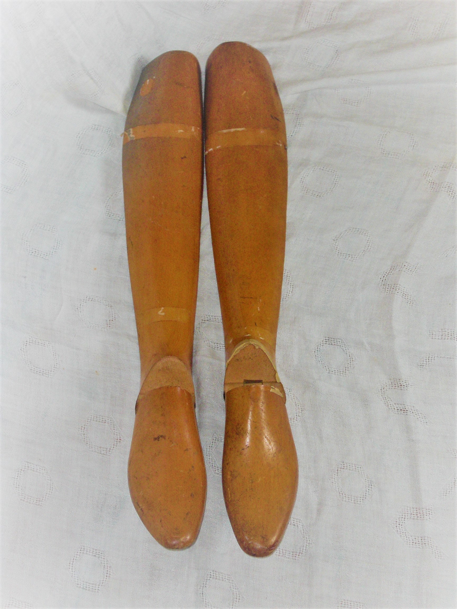 antique wooden boot stretcher