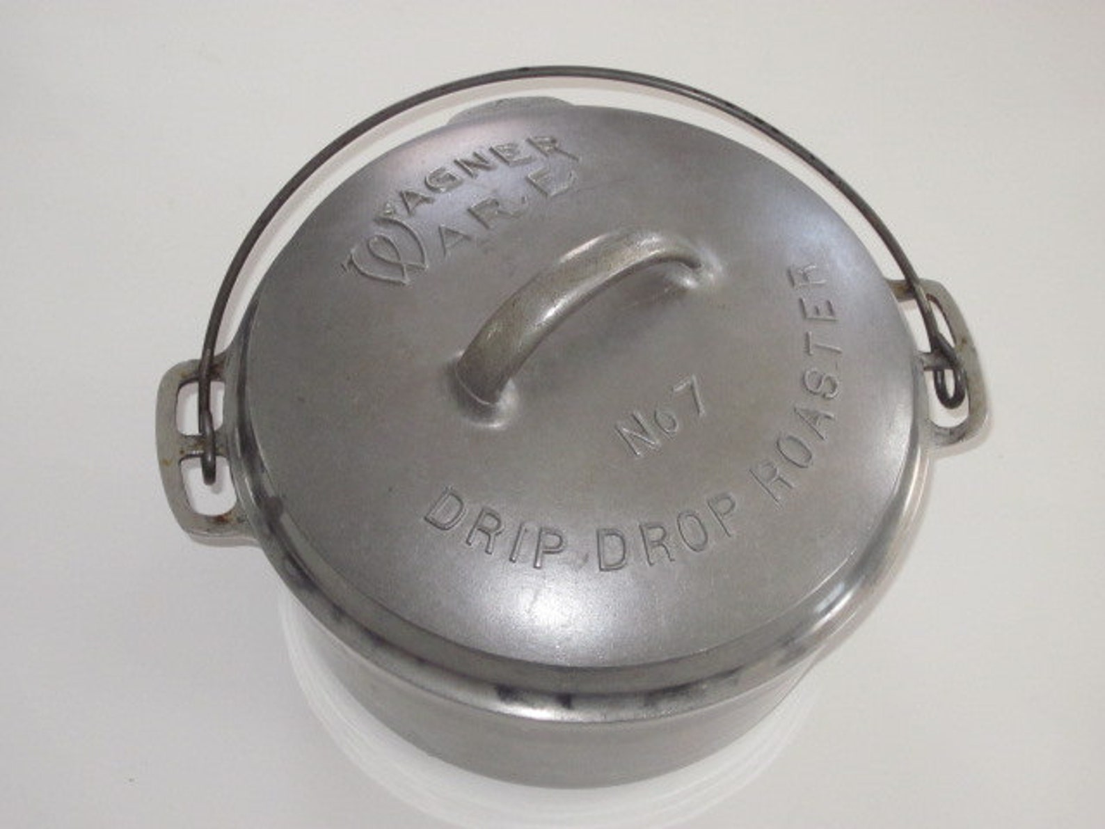 Vintage Wagner Ware Aluminum Drip Drop Roaster 7 Etsy