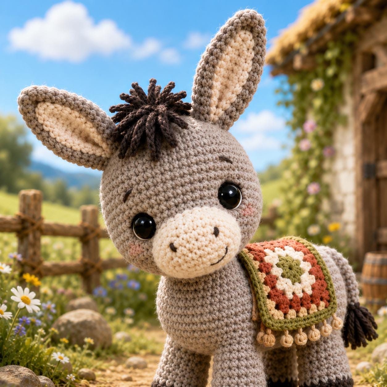 Crochet Donkey Baby Donkey Amigurumi Tutorial