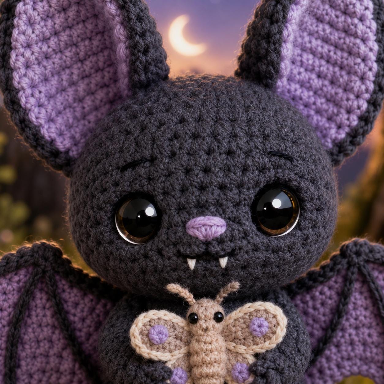 39 Bat Crochet Patterns for Halloween Decor, Gifts, and Spooky-Cute Amigurumi 29 Halloween Bat Spooky Cute Amigurumi Bat Plush