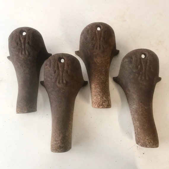 4 Cast Bathtub Feet Cast Iron Tub Feet Matching Set of Etsy