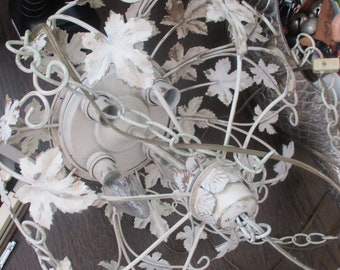 Vintage Tole Chandelier