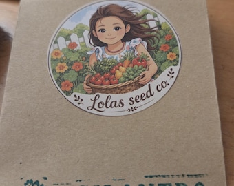 Slow Bolt Cilantro Seeds - Lola's Seed Co. Heirloom Packet. 15 seeds