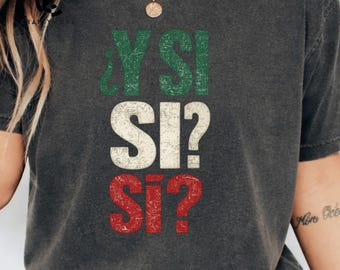 Y Si Sí? – Citação motivacional em espanhol PNG: Clipart de tipografia latina (Download digital)