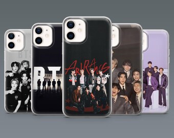 BTS Phone Case K-Pop Japanese Band Cover for iPhone 17, 16, 15, 14, 13, 12, Samsung S25, S24, S23, S22,A16,A26,Pixel 10,9A