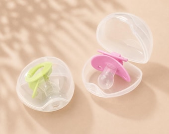 Portable Pacifier Case Holder | Travel-Friendly Baby Essential