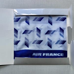 1980&#39;s Air France scarf with original envelope