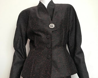 1950's Fashionbilt 'The Well Made Garment' evening suit/jacket and skirt