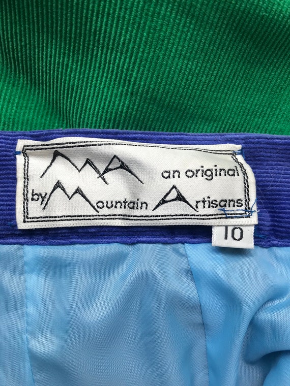 1970's Mountain Artisans patchwork pants/size 10 - image 6