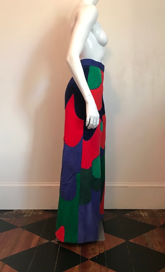 1970's Mountain Artisans patchwork pants/size 10 - image 3