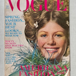 1970&#39;s US Vogue magazines/8 available/sold separately