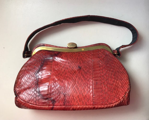 Snakeskin handbags deals for sale