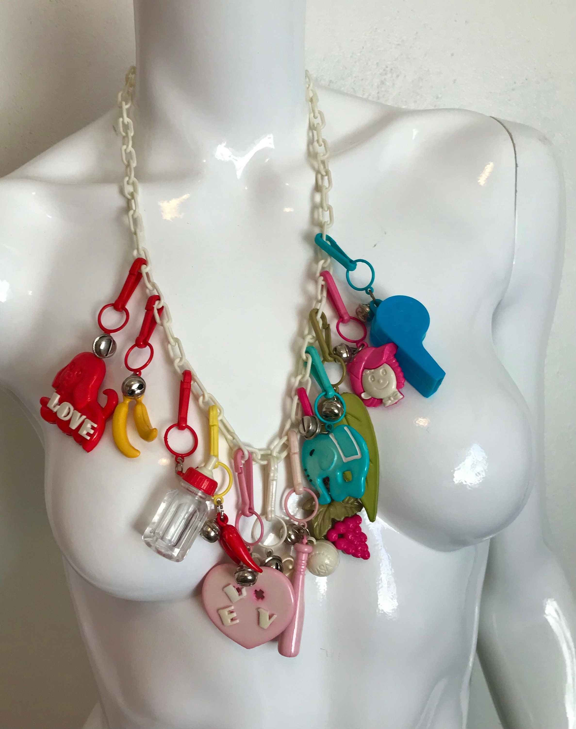 1980 2024 charm necklace