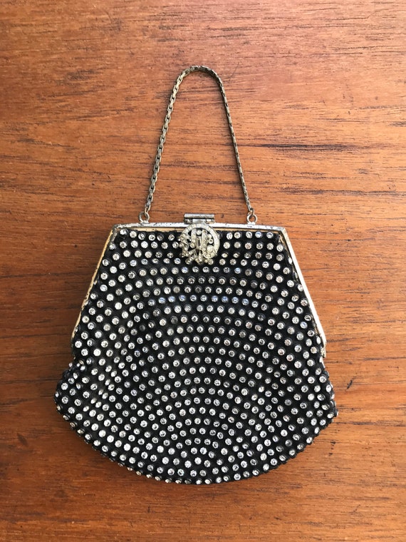 1930's rhinestone purse