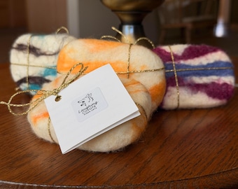 Wool Felted Soap
