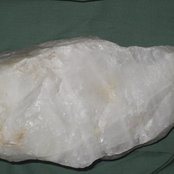 Lapidary rough - White crystal quartz -  free shipping usa