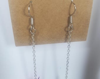 Unicorn and cloud earrings