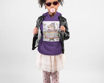 Sweat à capuche pour tout-petit Mommy's Little Salmon Slayer | Pull de pêche au saumon