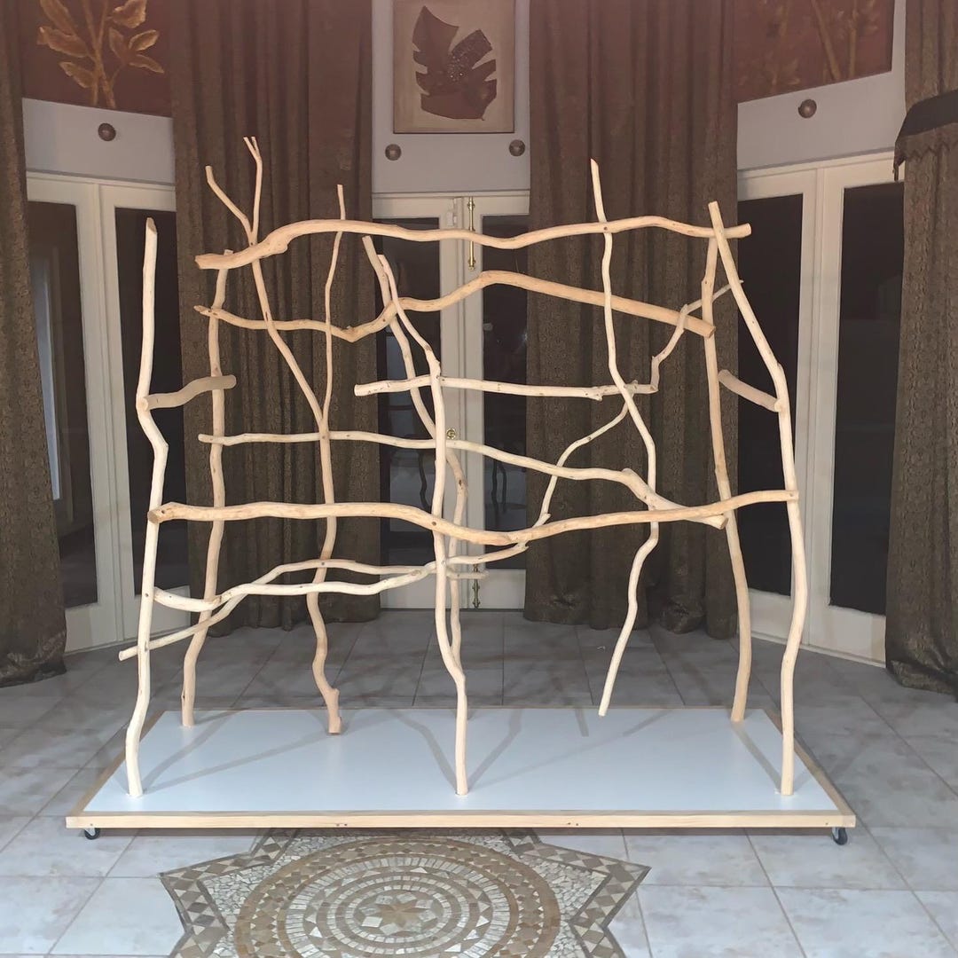8 Foot Long Parrot Stand - Customizable Bird Perch - Theparrotguy ...