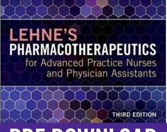 Farmacoterapia di Lehne per infermieri specializzati e assistenti medici, terza edizione (PDF)