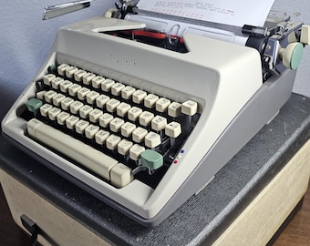 Vintage Typewriter Hermes Ambassador - Etsy