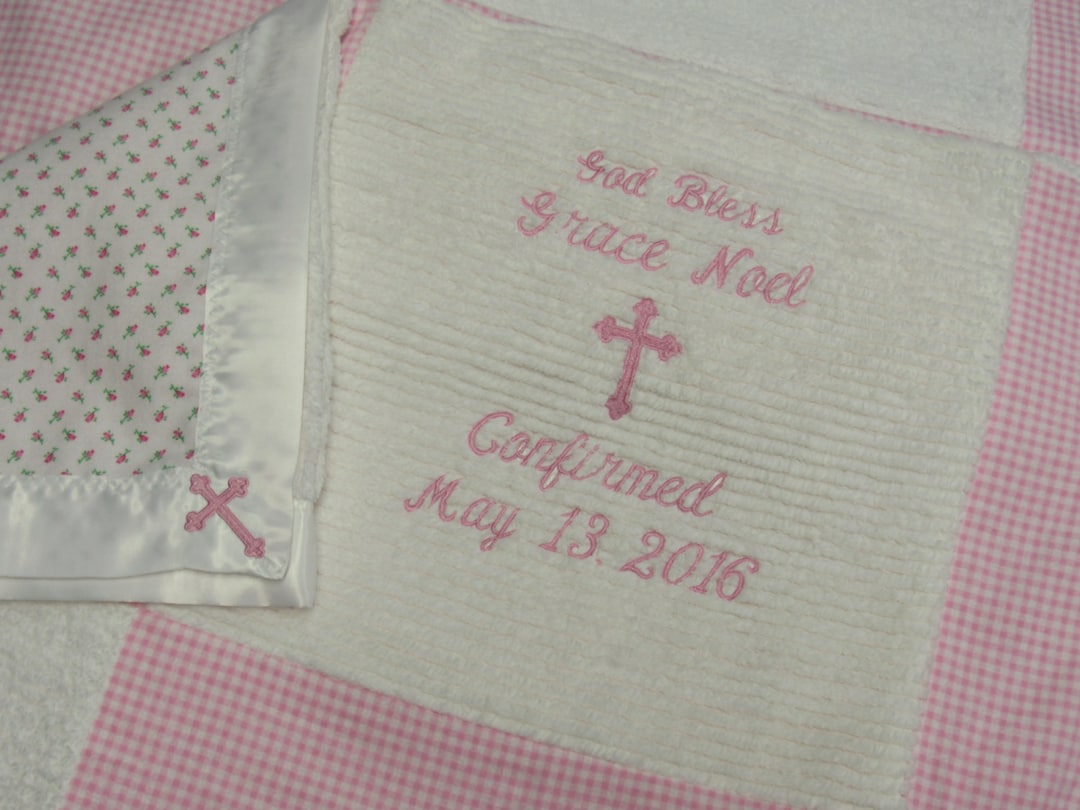 Girl's Communion/confirmation Blanket Etsy