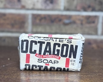 Octagon All Purpose Soap bar with original wrapper