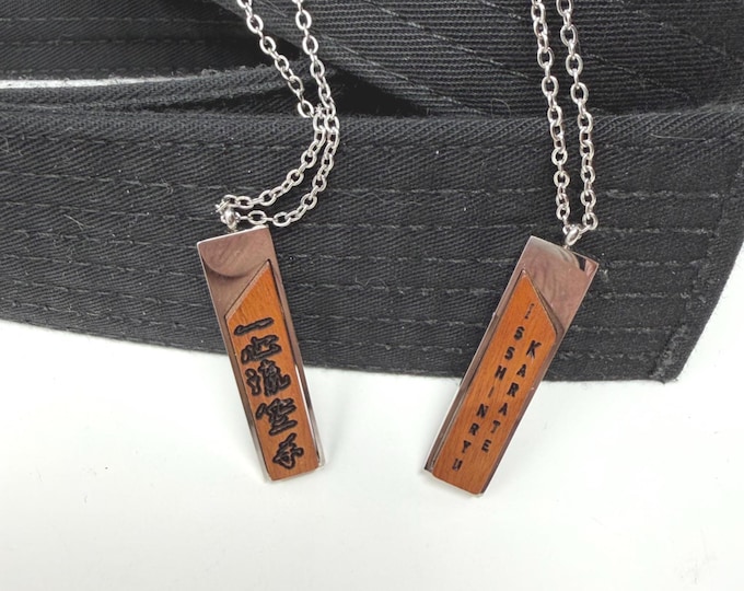Featured listing image: Bar Pendant - Isshinryu Karate