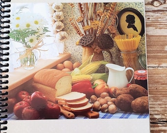 Vintage Cook Book: Nova Scotia, Junk Journal Book, Our Old Family Favourites, Recipe Collection