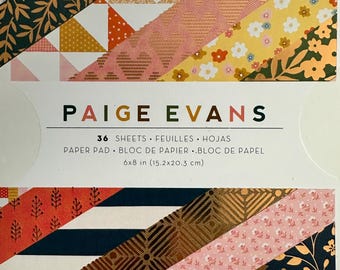 Foil Scrapbook Paper Pack: Paige Evans Bungalow Lane, 6x8, 36 Designs