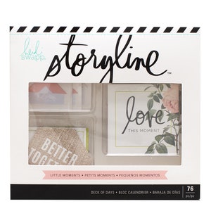 Heidi Swapp Storyline: Journaling Stickers & Photo Corners - 76 Piece Kit