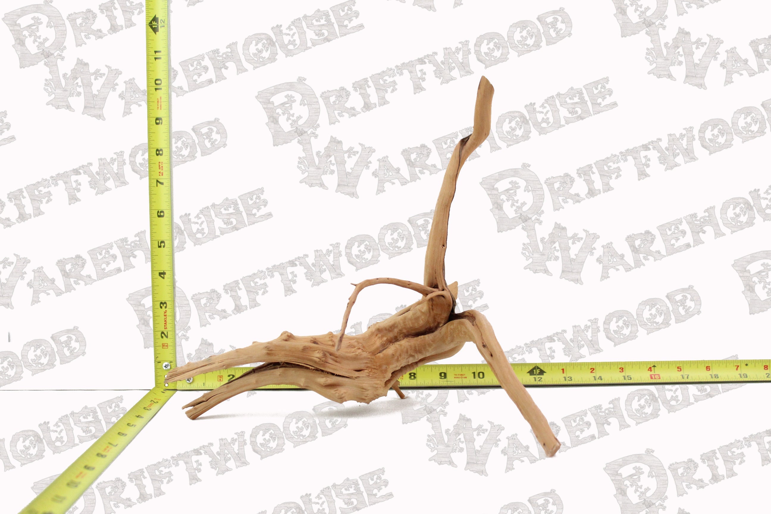 Aquarium Spiderwood Driftwood Fish Wood Reptile Piece Large Medium Natural Branch Root Home Decor WYSIWYG : 11" x 6.75" x 10"