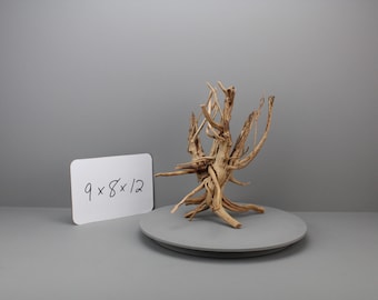 Madera de araña flotante para acuarios / Madera de araña ramificada para acuarios y peceras / WYSIWYG / Madera flotante natural / 9x8x12