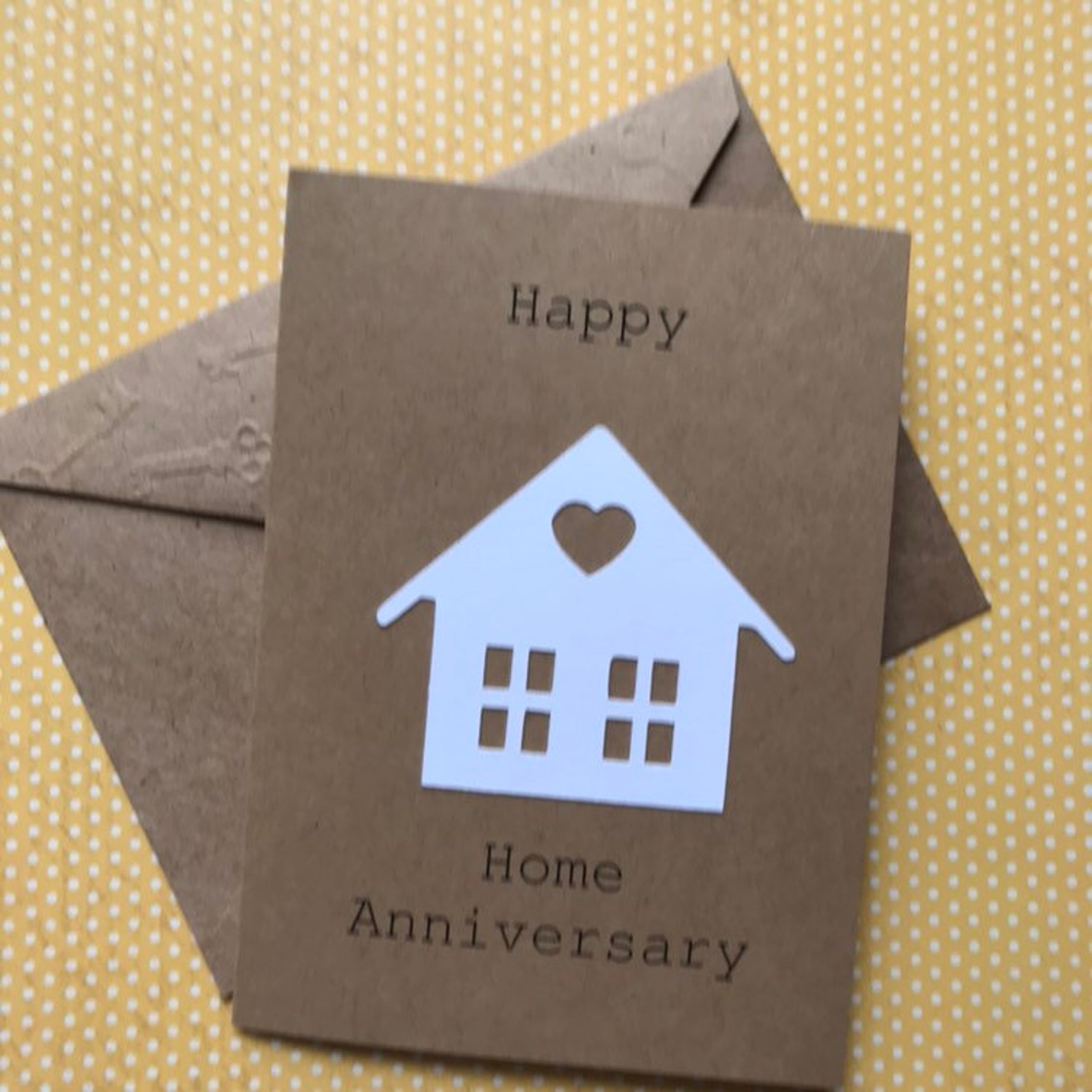 Happy Home Anniversary Real Estate Agent Cards Realtor Note Etsy