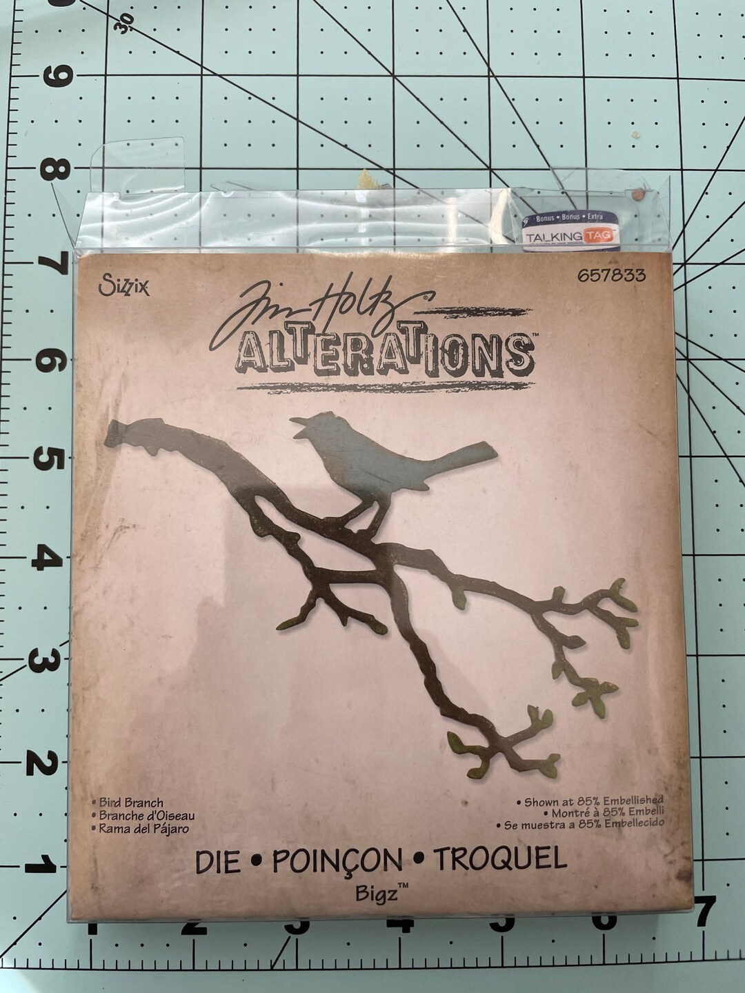Sizzix Bigz Die - Bird Branch by Tim Holtz #657833 Designed By: Tim ...