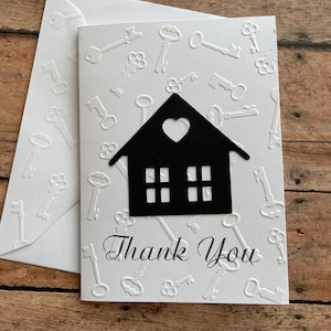 House Cards, Thank You Note Cards, Stationery Set, Greeting Card, Real Estate Agent Cards, Referral Thank You Blank Card Set and Envelopes image 8