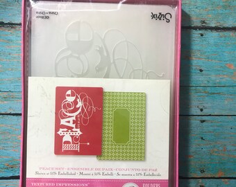 Sizzix Textured Impressions Embossing Folders 2PK - Dotted