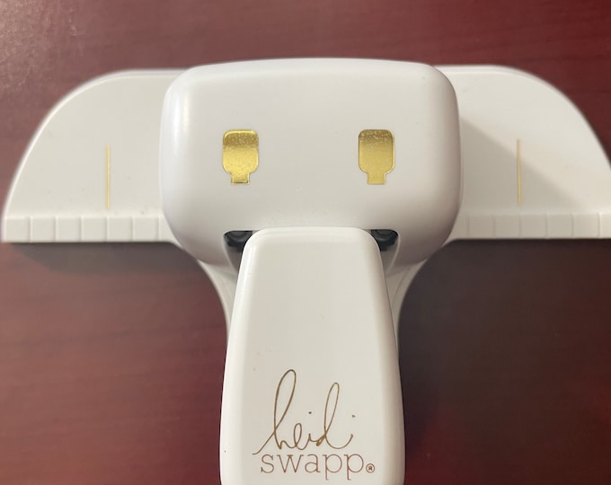 Heidi Swapp Memorydex 2 Slot Hole Punch, Memory Dex Rolodex Paper Punch