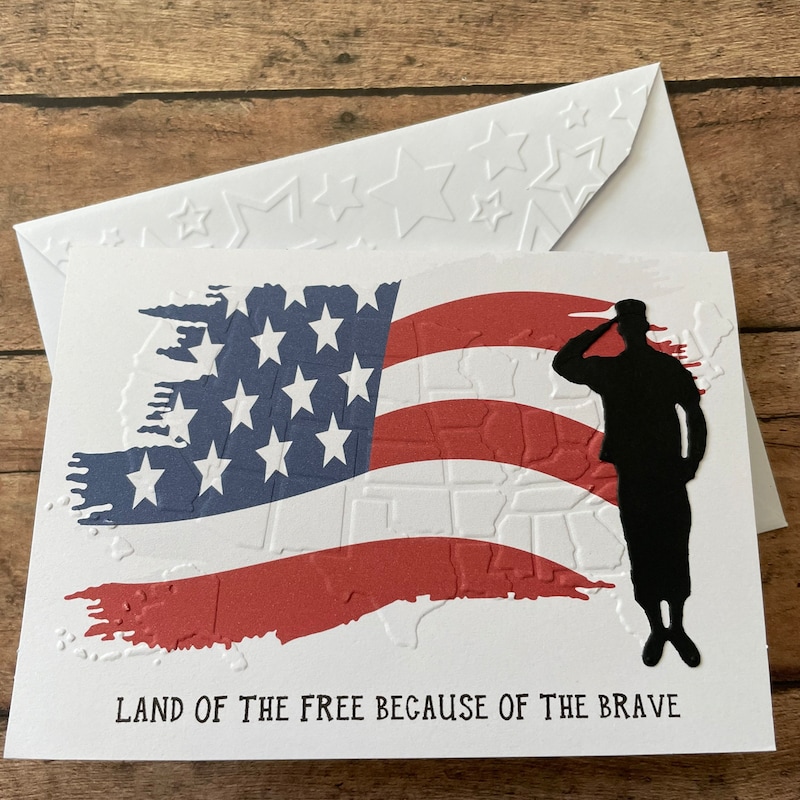 Honor Flight Card Etsy