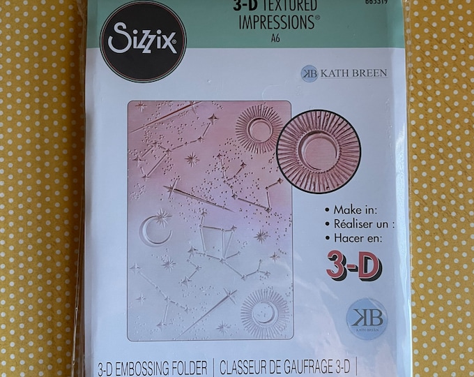 Dossier De Gaufrage Sizzix Stacey Park Cosmopolitan - Motif Moderne, Compatible Machines Big Shot - 2