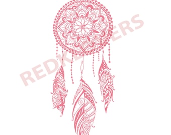 SVG DXF silhouette  feather arrows  dreamcatcher southwest ethnic scrapbook Digital Download files svg , ai, psd, png,  pdf tshirt designs