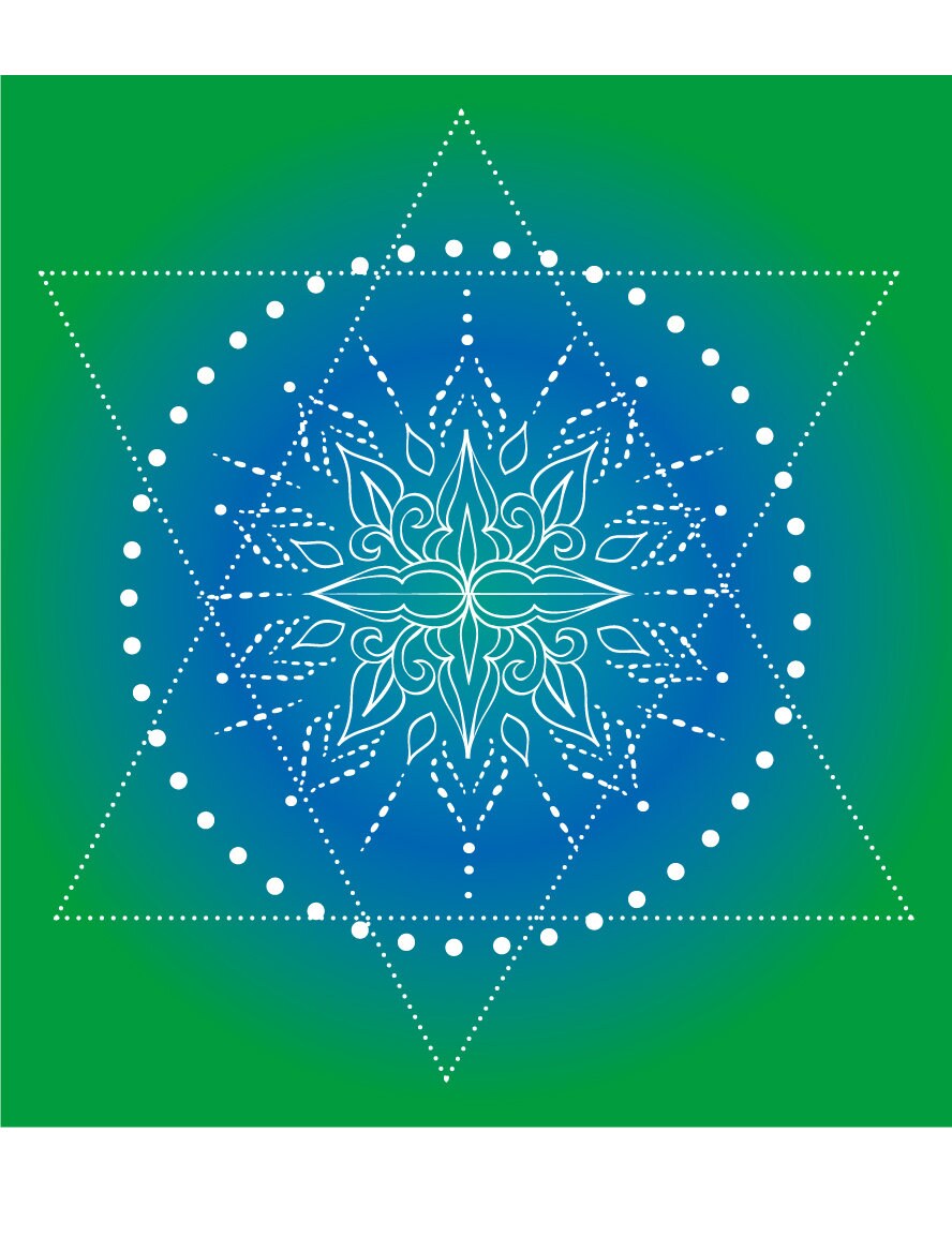 SVG DXF Lotus Flower Bali Mandala Boho Yoga Henna Art Digital Download ...