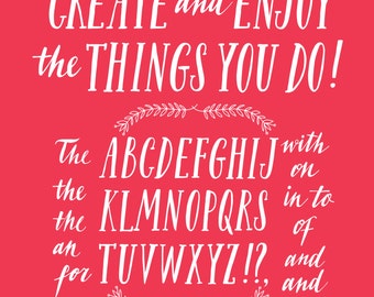 SVG Silhouette DXF font vintage chalk calligraphy Chalkboard hand drawn alphabet sayings screen printing, graphic tshirt design files